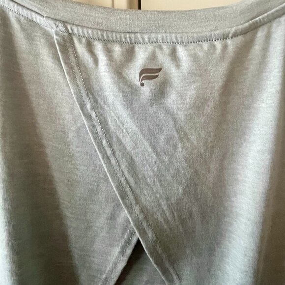 Fabletics Grey Open Back Tank - Picture 4 of 4